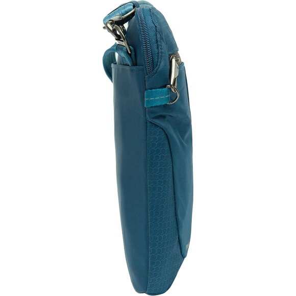 Lightweight Teal Anti-Theft Messenger Crossbody - Ultimate Travel Safety - Picture 11 of 13